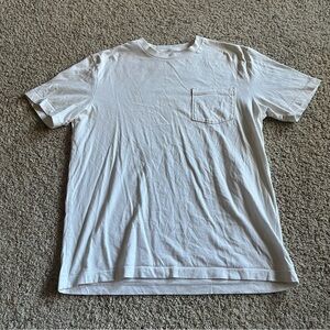 Men’s | American Eagle | Super Soft Standard Fit White Tee Shirt; Medium